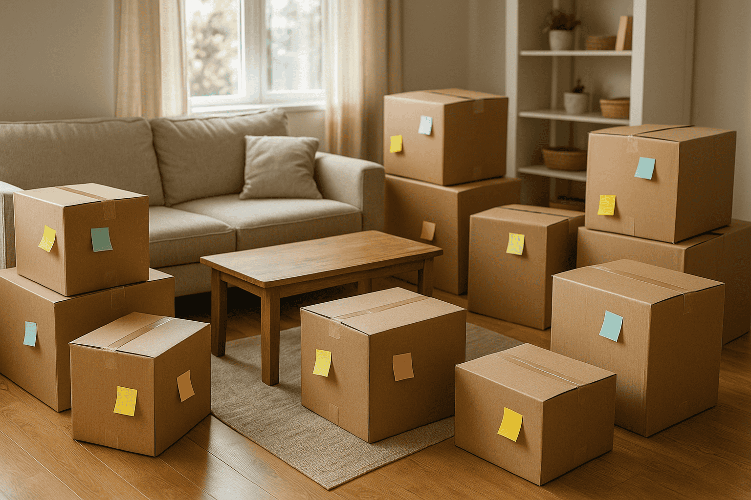How to Store Belongings After Moving the Right Way