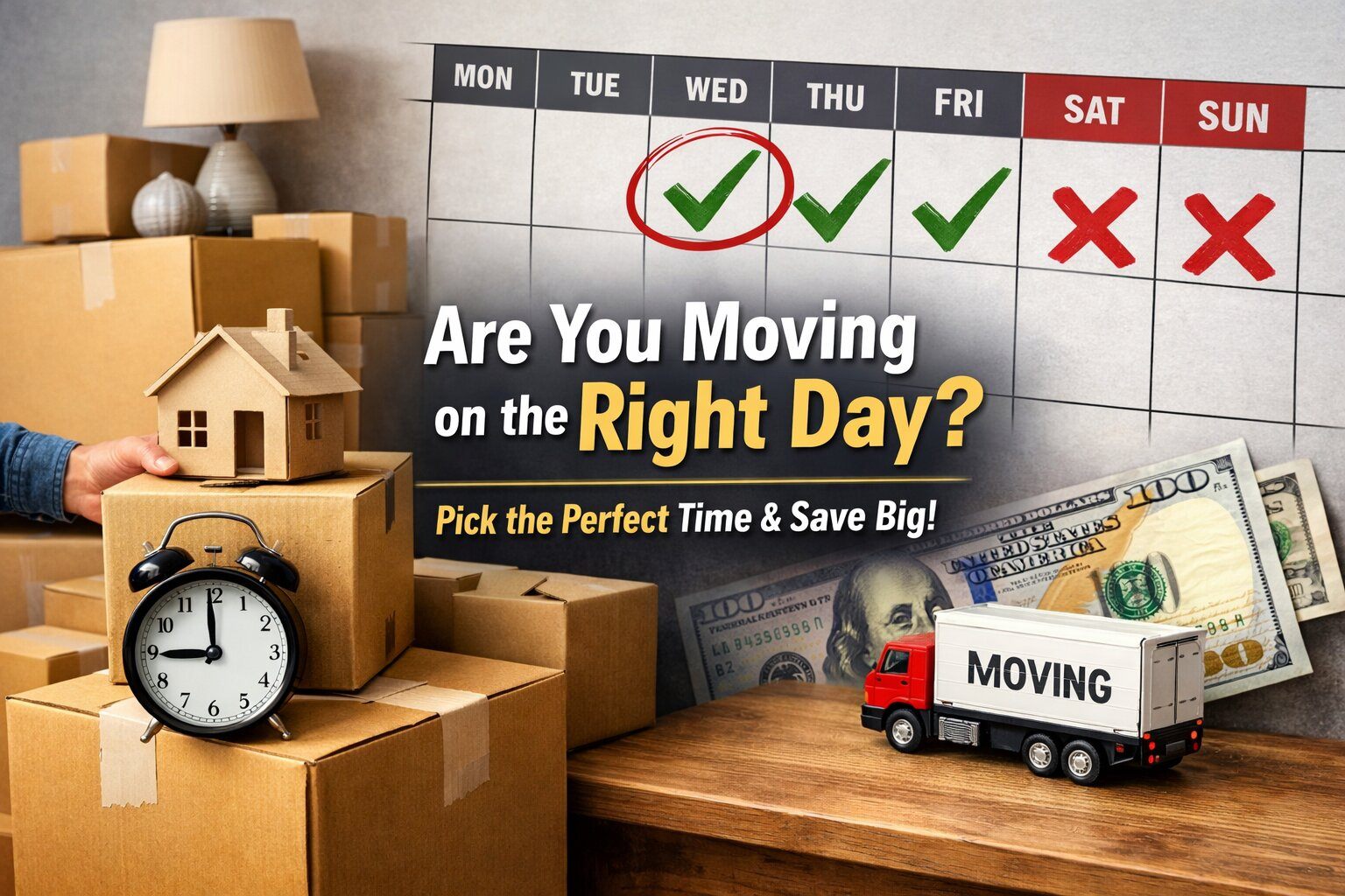 Best Day to Move: Save Money, Reduce Stress, and Start Fresh