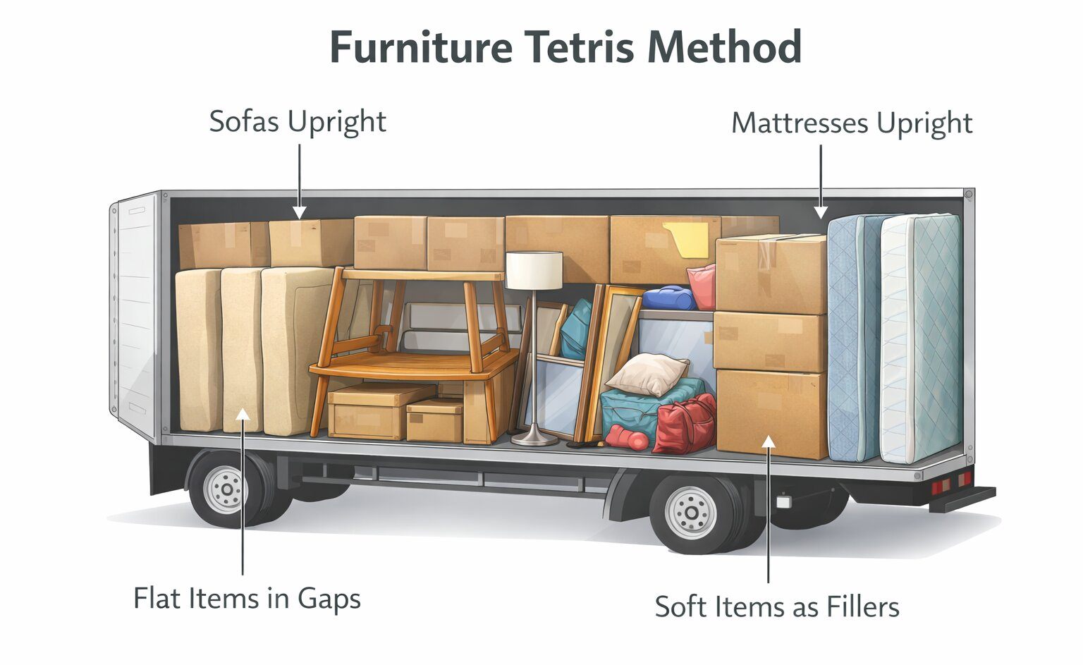 How to Pack a Moving Truck Efficiently Like a Pro