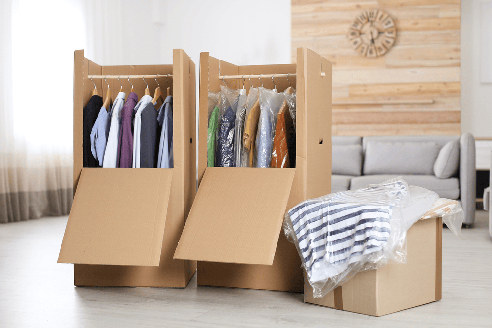 how to pack clothes for a move